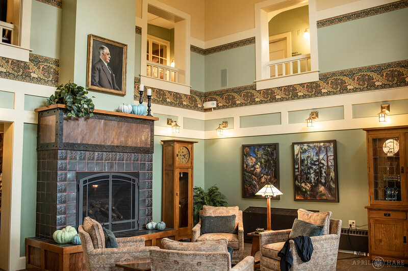 Lobby Room at Boettcher Mansion on Lookout Mountain