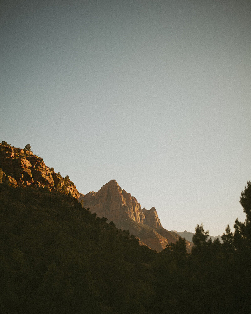 zion national park utah elopement photographer