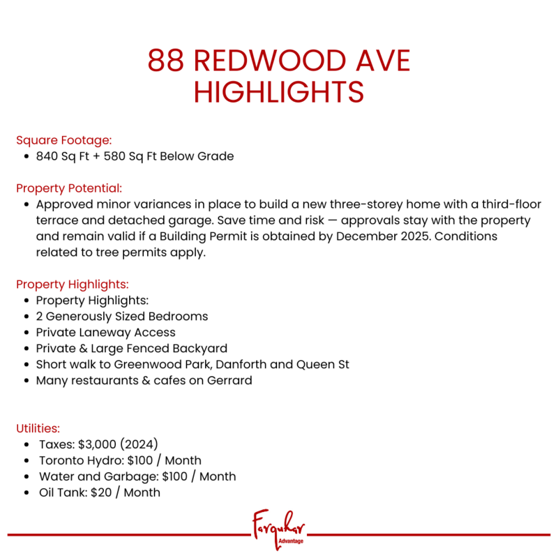 Features - 88 Redwood Ave