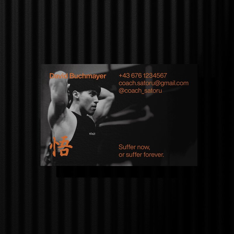 Coach Business Card, Editorial Design
