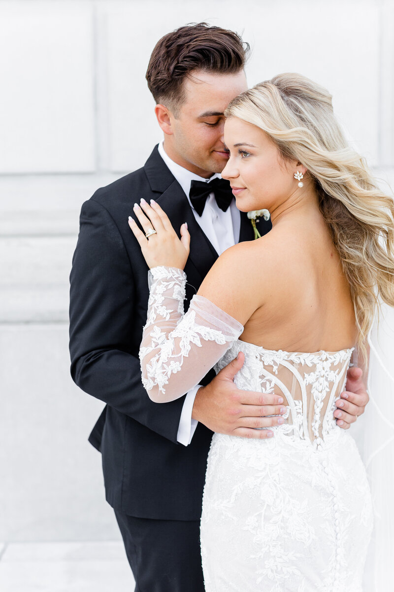 Hood Wedding 2024 Bride & Groom Portraits. Bella Faith Photography 96