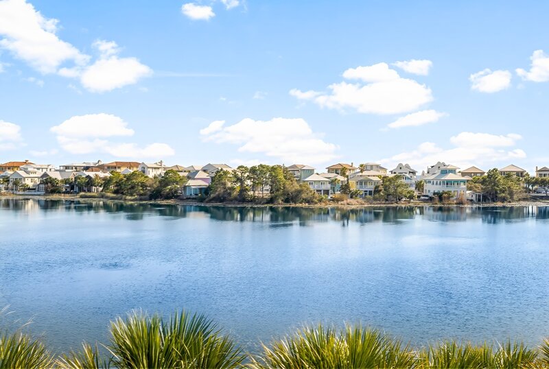 Stunning Lake Views from Carillon Beach Condo Balcony