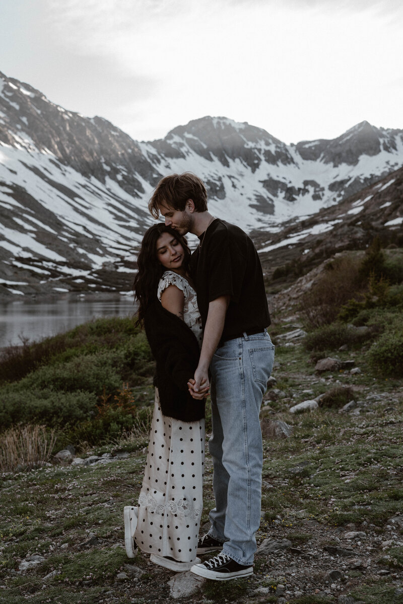 Breckinridge Colorado hiking mountain elopement