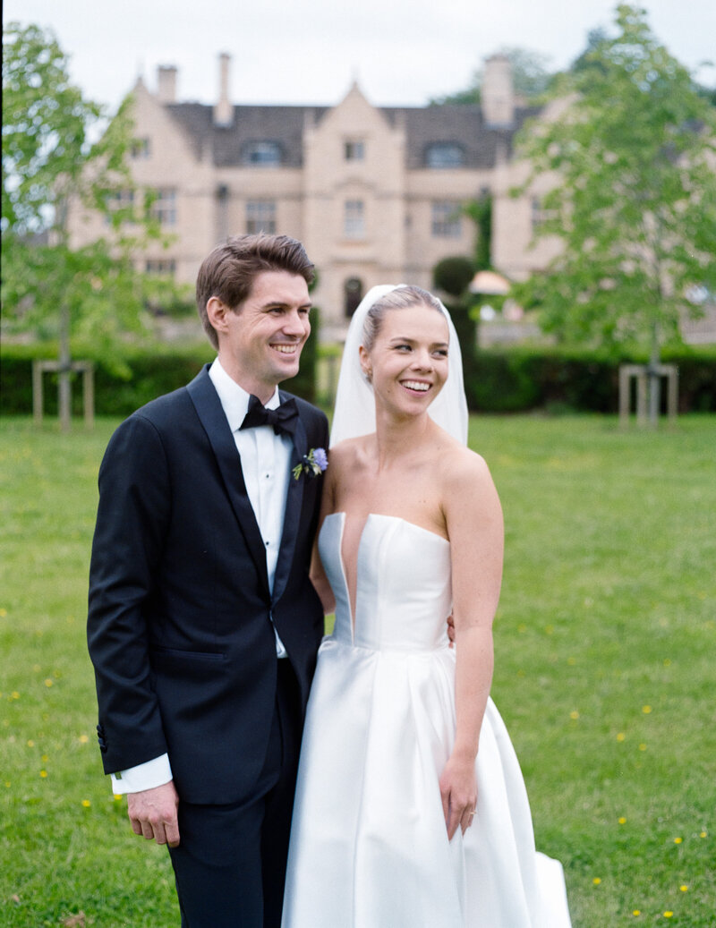 120mm couple portrait at Kin House, Wiltshire