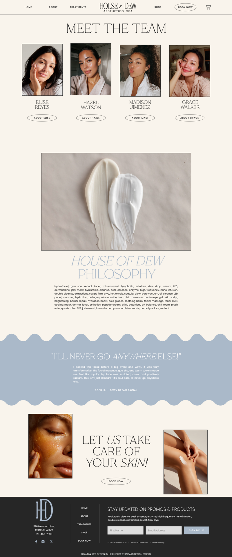 Feminine, strategically designed website templates for women entrepreneurs ready to launch or rebrand affordably.