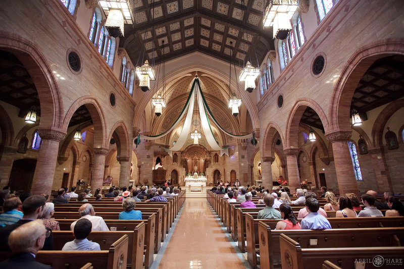 Interior-Photo-of-Holy-Ghost-Catholic-Church-from-a-Wedding-Ceremony-Denver-Colorado