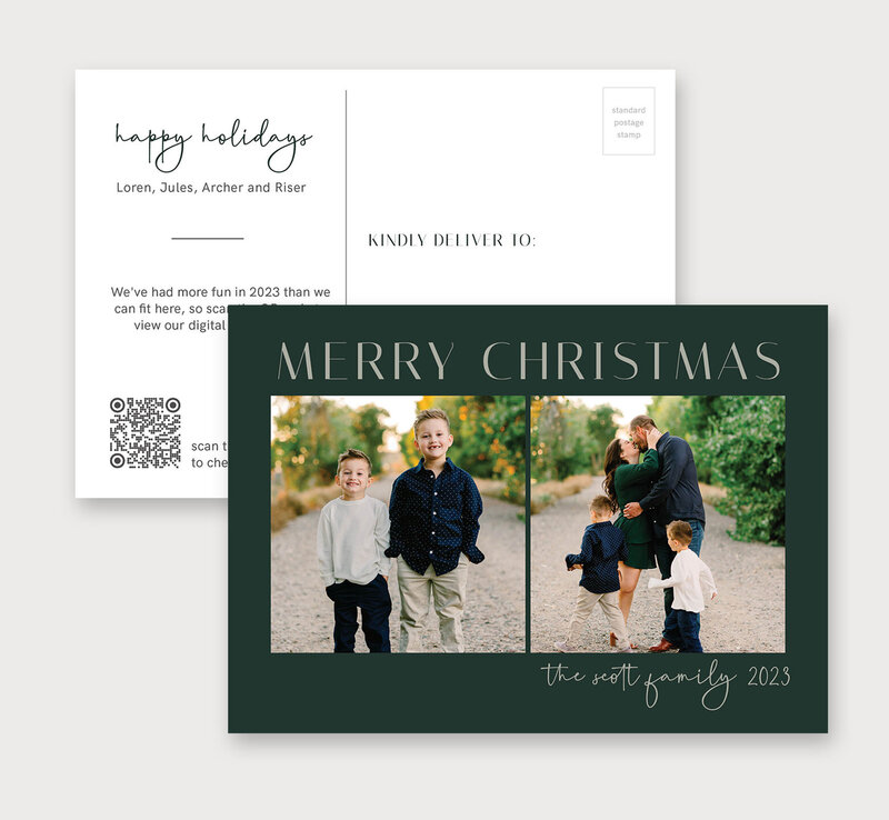 evergreen card listing