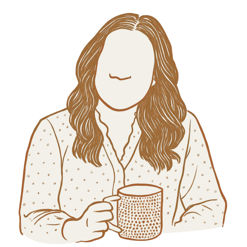 hand illustrated woman