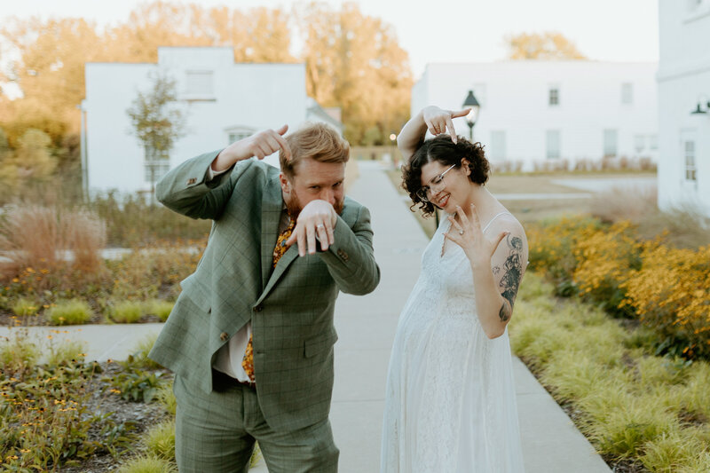 hotel millwright amana wedding photographer