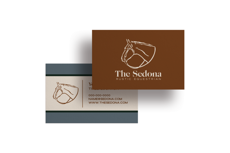 No BG Biz Card Mockup Sedona