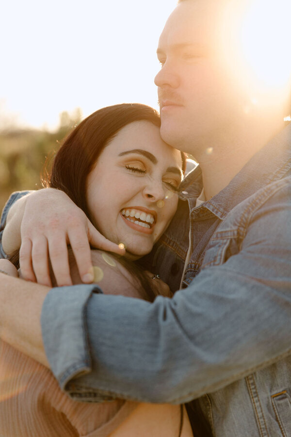 An engagement session in Orange County, California.