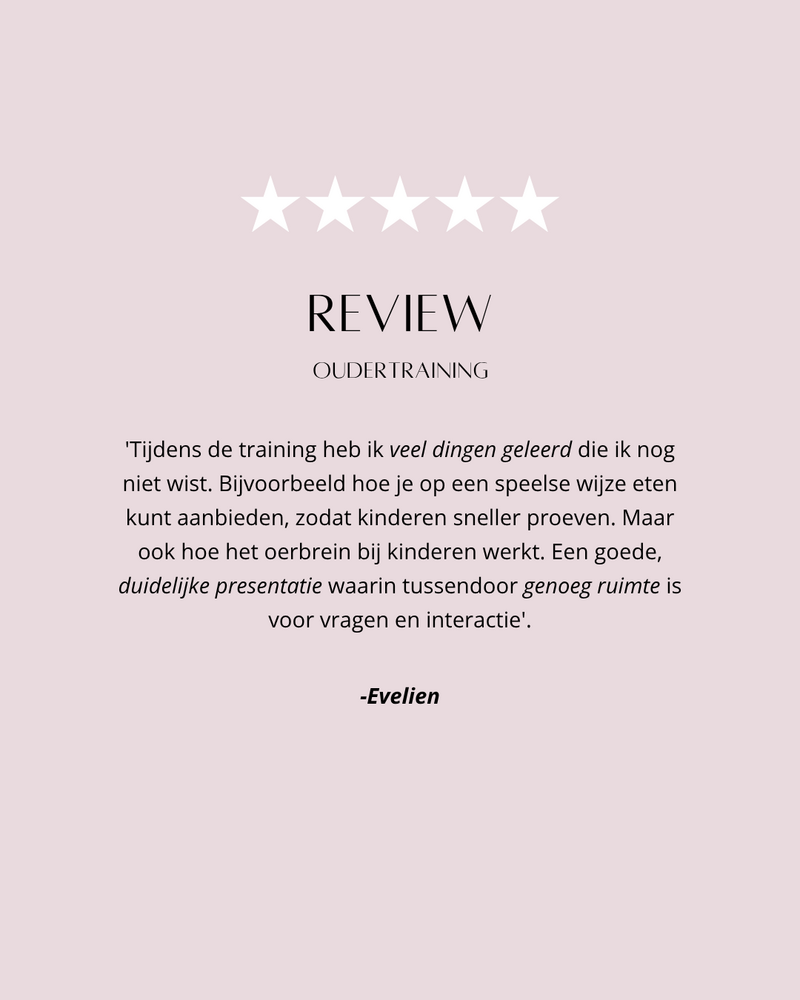 Review oudertraining opgroeitips