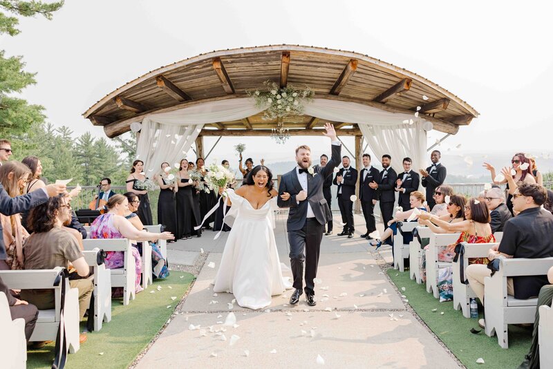 black bride at Le Belvédere