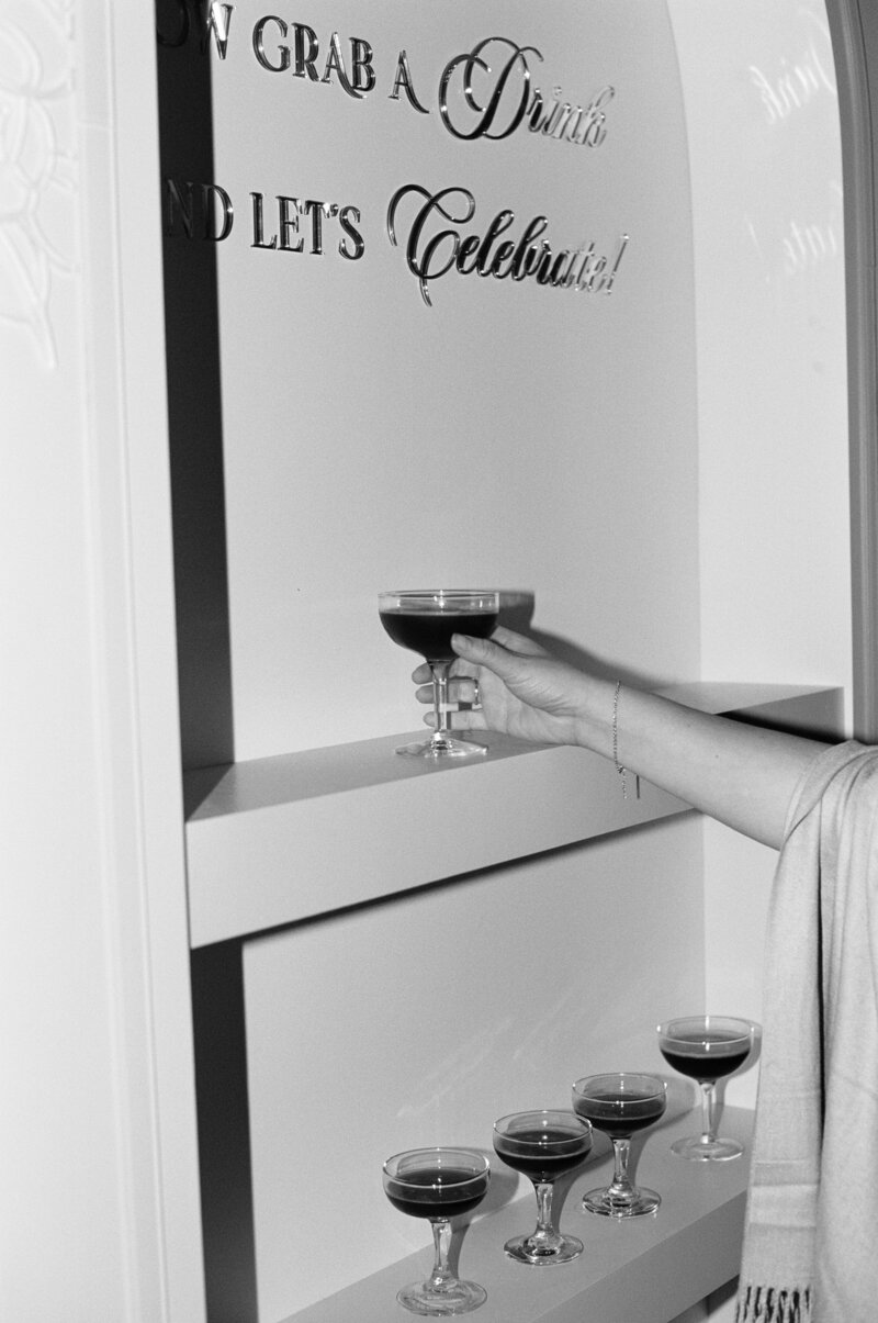Custom wedding bar and signage designer in Florida