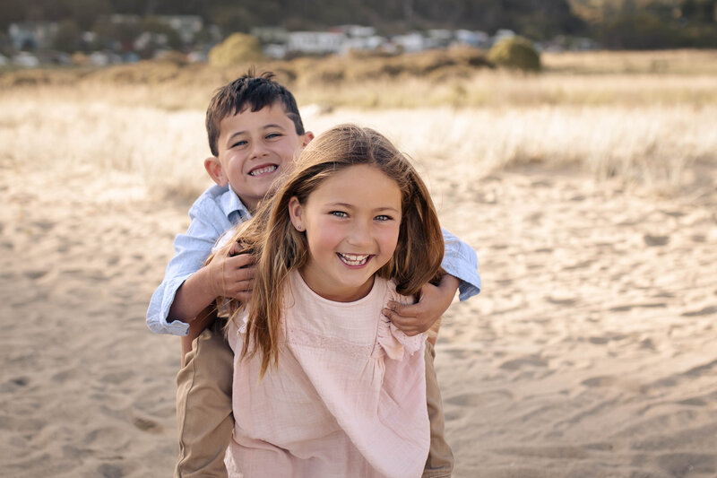Mother kissing baby Hawkes Bay photoshoot