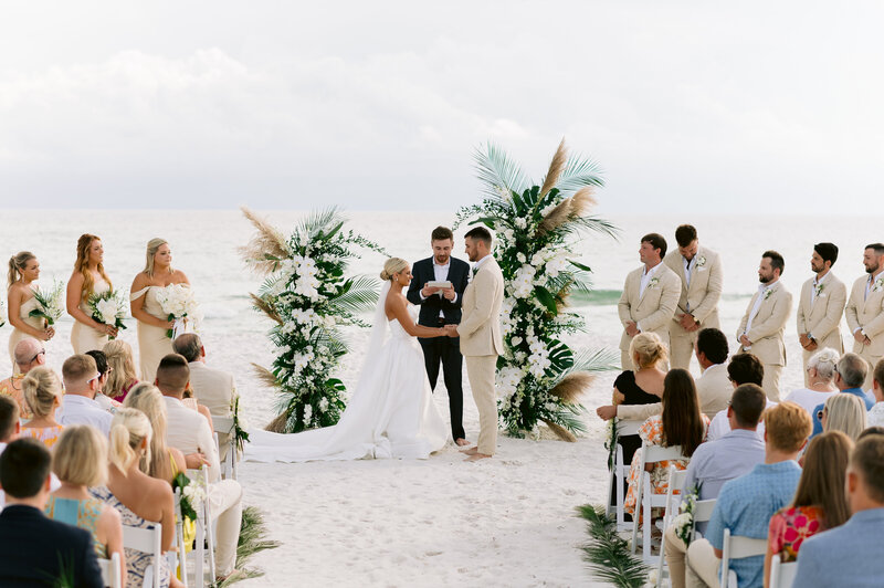 Bride and Bridesmaids