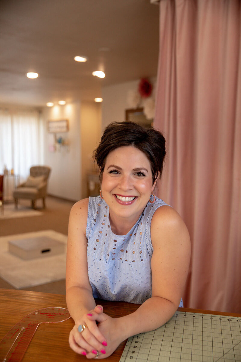 Photo of Nadine, owner of Sweet Francis Co, an Olympia Alterations for the Brides