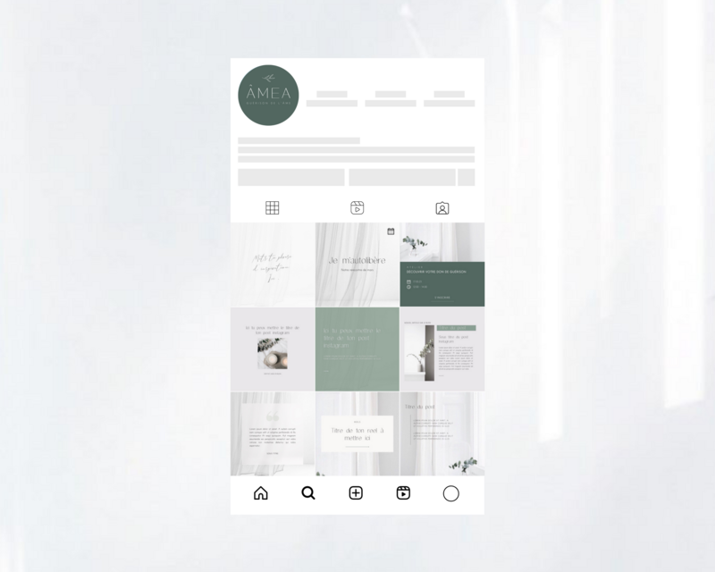 Création univers Instagram⎜Graphiste Webdesigner Strasbourg