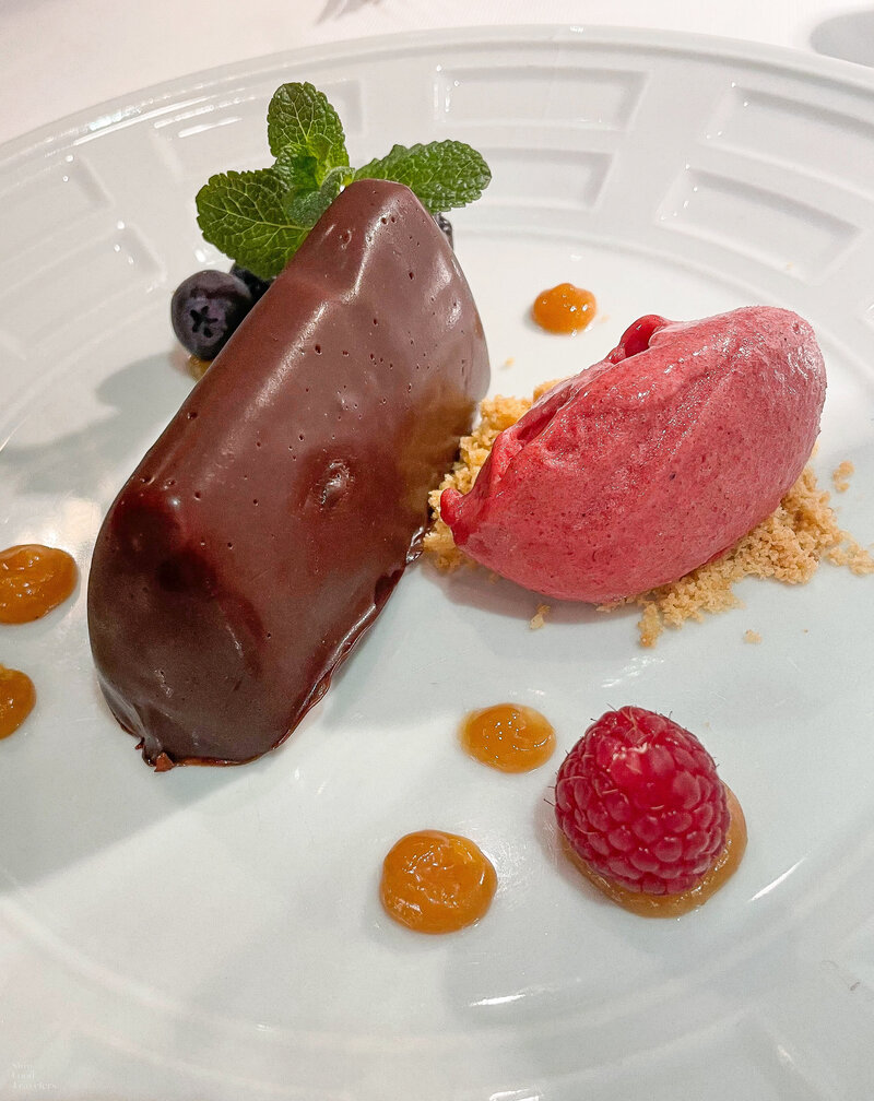 Dessert at Trattoria i Masenini in Verona, Italy
