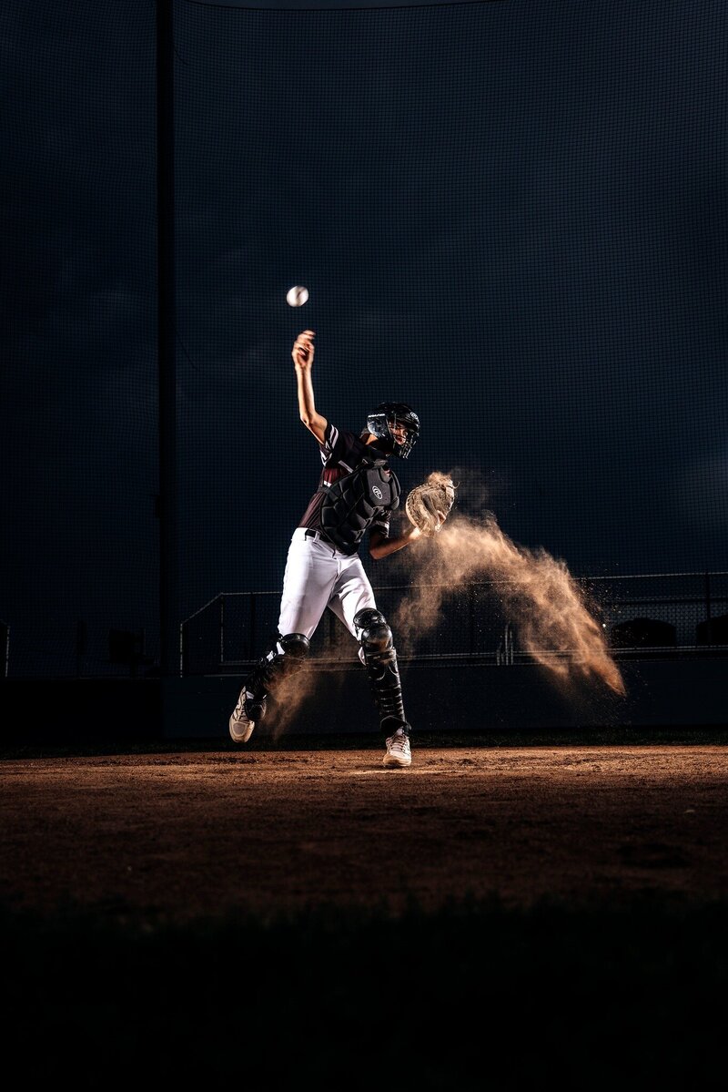 basketball sports photo smoke