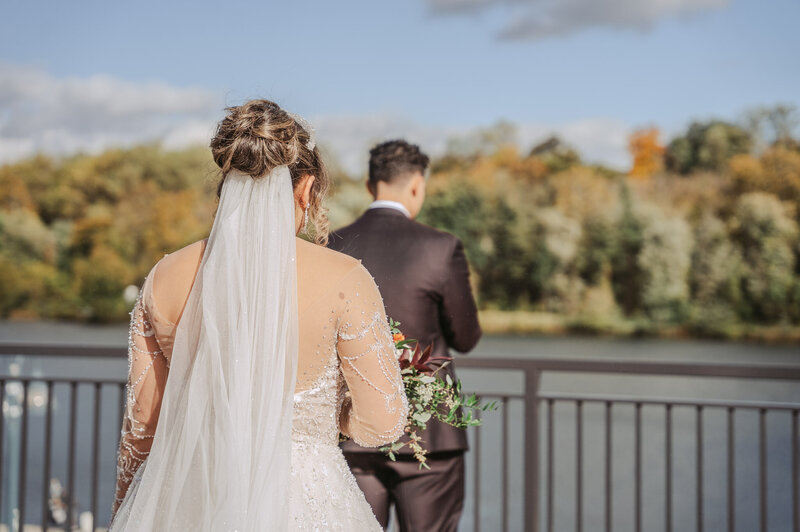 first look 1 - Baltimore wedding photographer