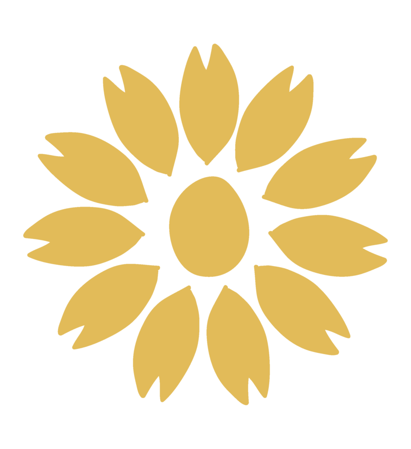 Sammy Copy brand element yellow flower