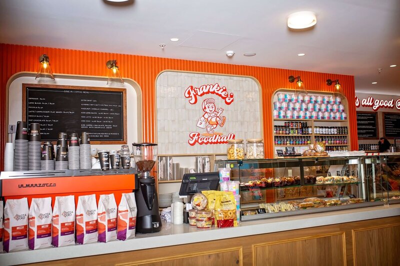 Frankie's Foodhall Shopfront Internal Signage,Branding Project by Leithal and Co