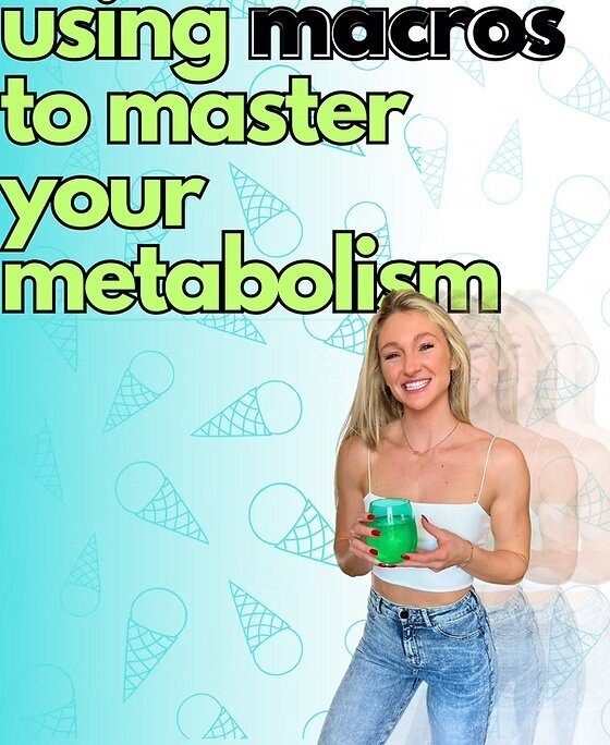 Zoe showcasing her free macros masterclass