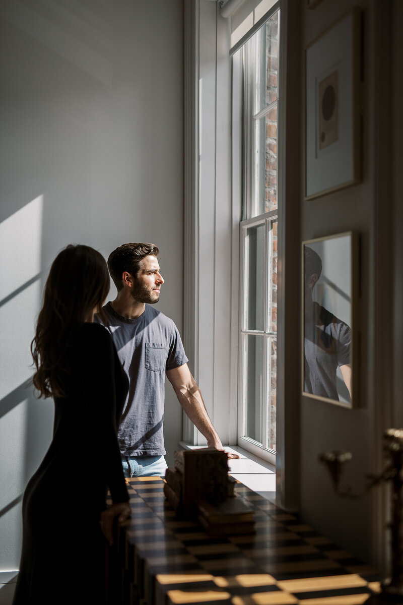 indoor engagement session