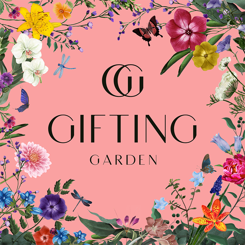 Gifting Garden Logo with Flowers