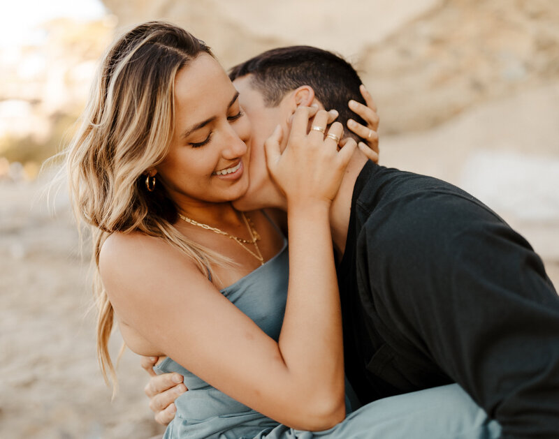 Engagement session in Newport Beach