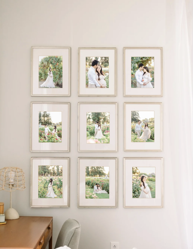 A bedroom displaying heirloom products that can be designed by Bay area photographer, Light Livin Photography.