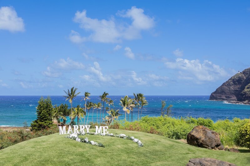 KAILANA CHAPEL Proposal Spot in Oahu, Hawaii