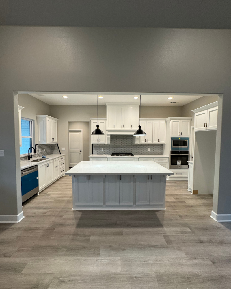 New cabinets
