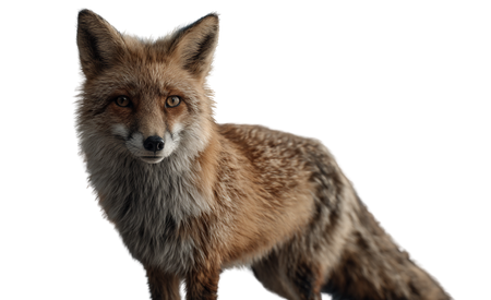 Image of a fox created by AI with Donna Wojtas creative input