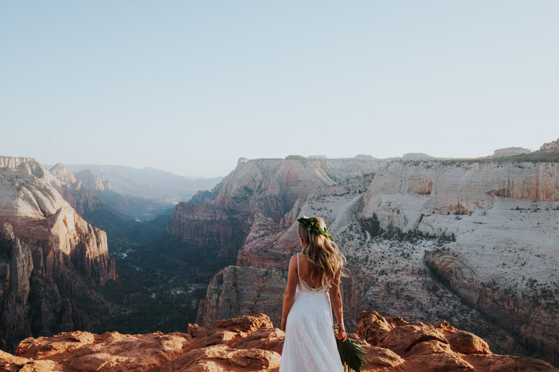 Zion National Park Elopement Photographer