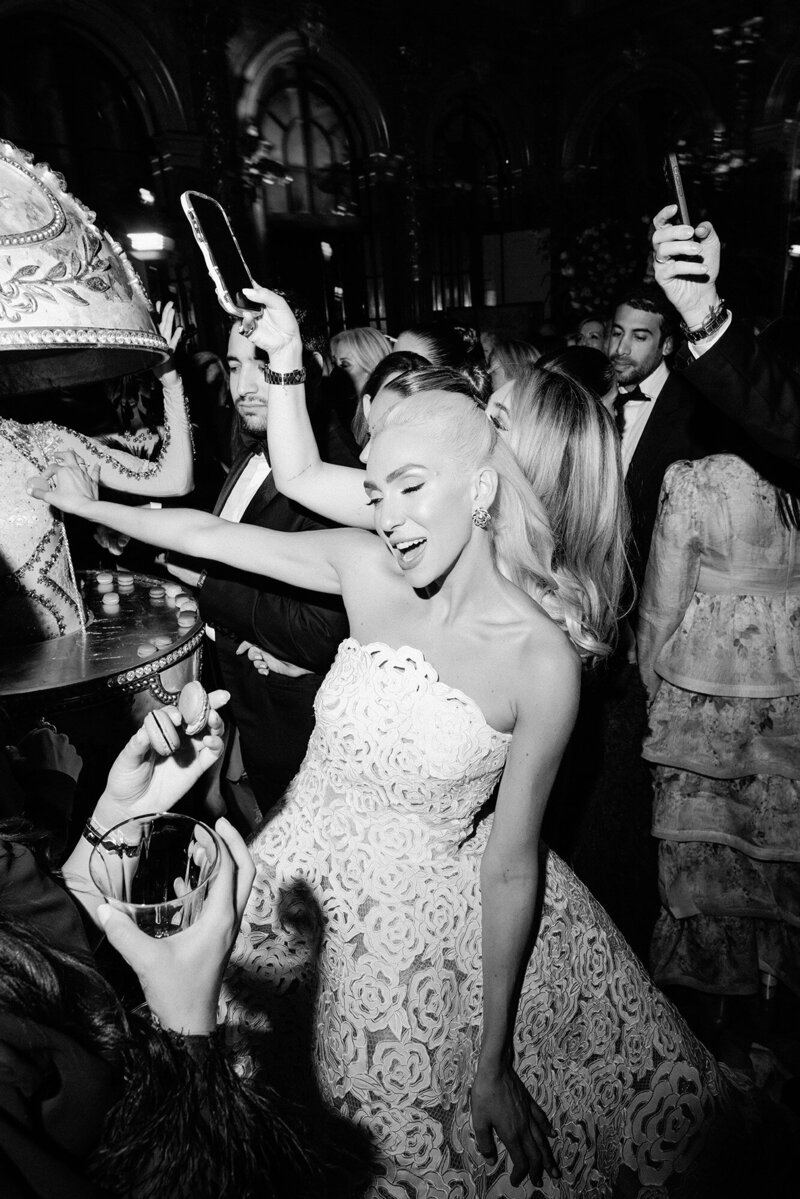 extravagant wedding in paris france 119