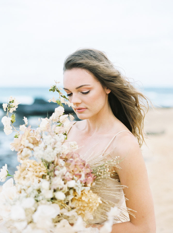 00095- Fine Art Film Hawaii Destination Elopement Wedding Photographer Sheri McMahon