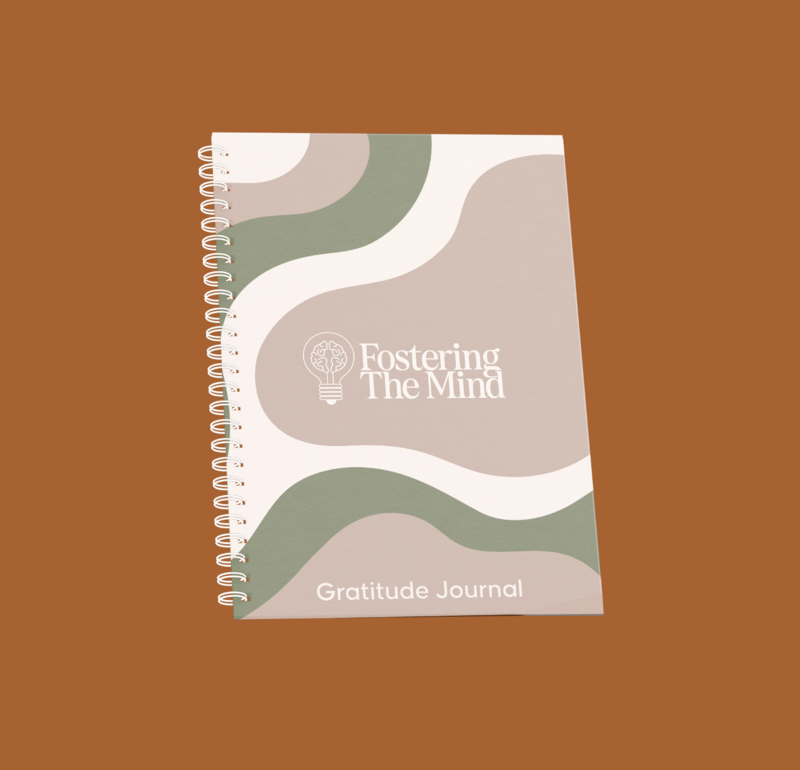 journal cover design for Fostering the Mind therapist