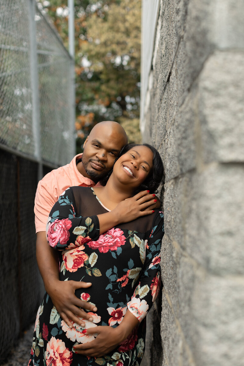 Mom and Dad maternity session
