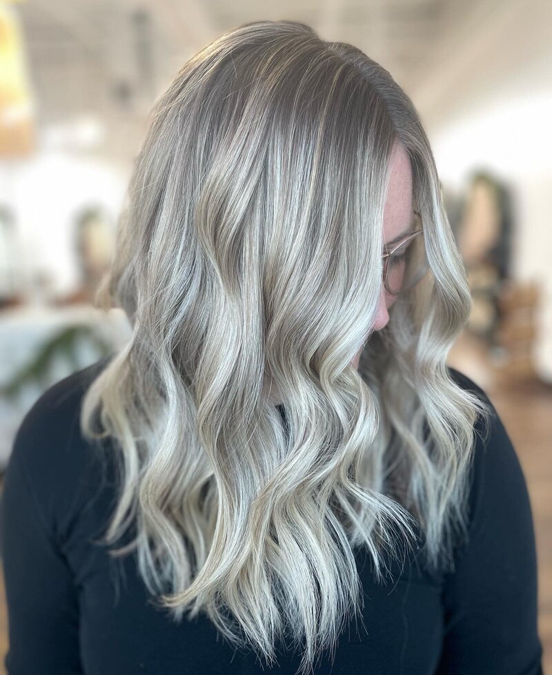 Lived in Low Maintenance Beachy Blonde Sun-kissed  Hair Color by Salt Hair Collective - East Beach Norfolk Hair Salon for Lived in Low Maintenance Color - 5