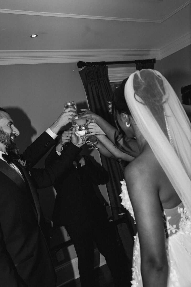 Timeless black-tie wedding photography in New York City.