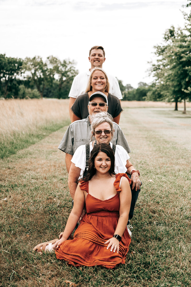 Family Session Between Moberly and Macon Missouri