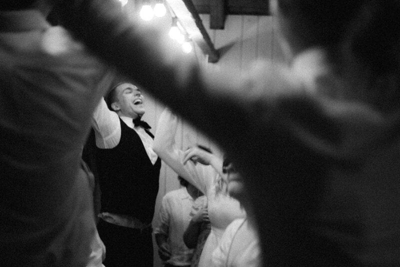 Wedding photo of an Intimate  wedding reception  in Porvoo by photographer Hannika Gabrielsson