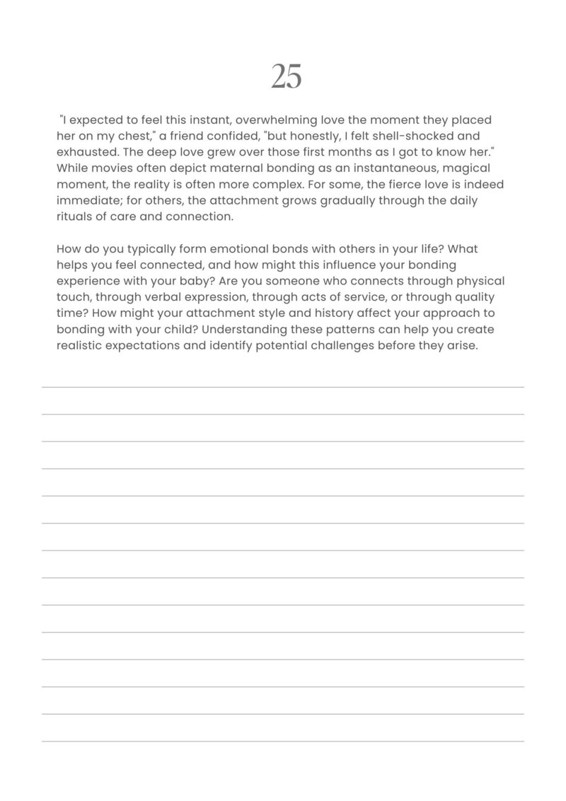 Becoming Mama — Mindset Journal (3)