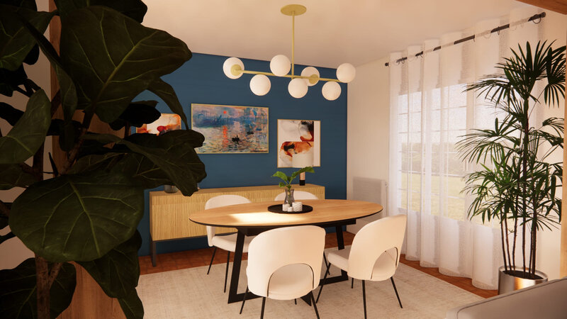 Sejour modernise projet Richelieu Sandrine Meurice Decoration