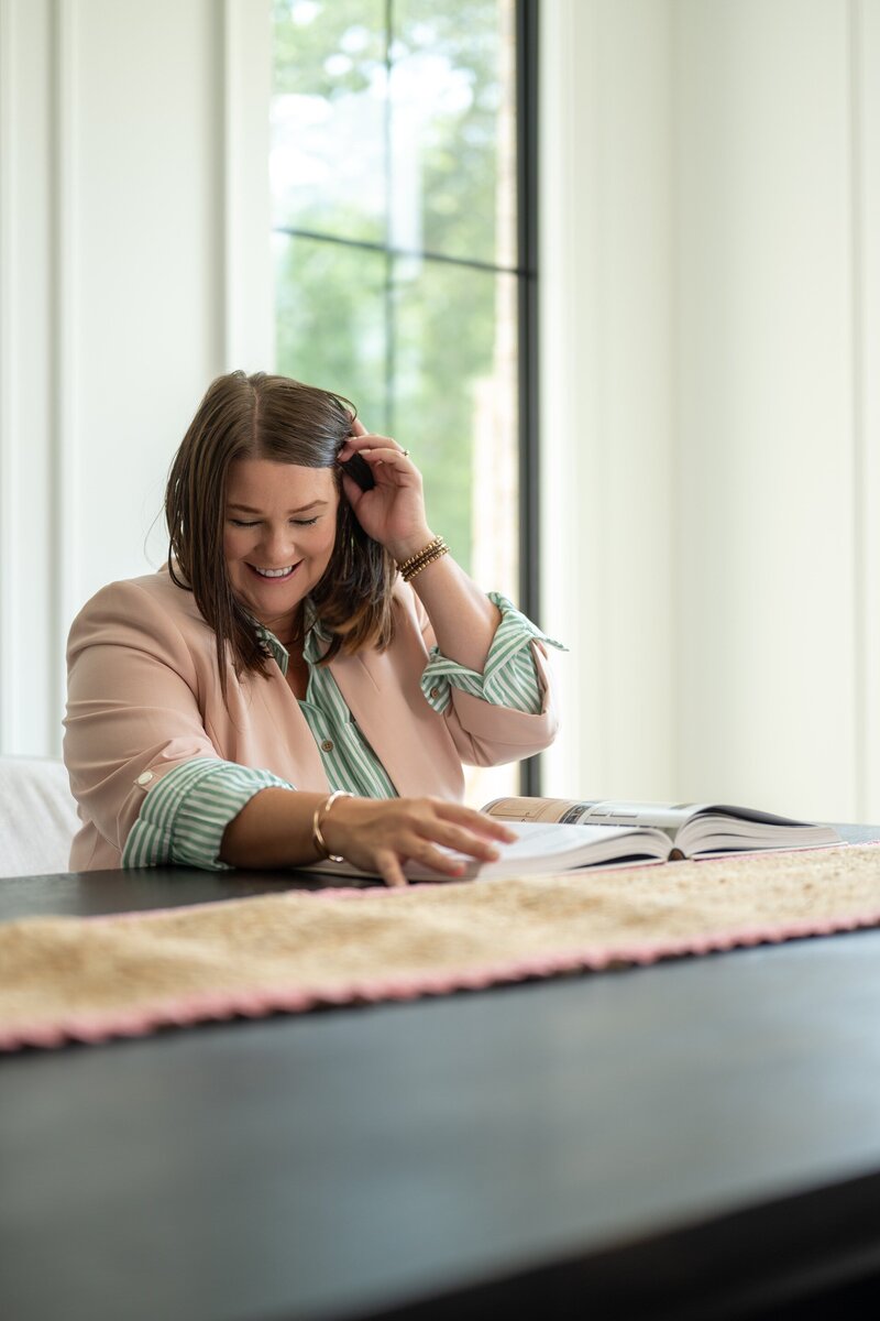 Elegant outdoor seating area in a home listed by Chloe & Co.