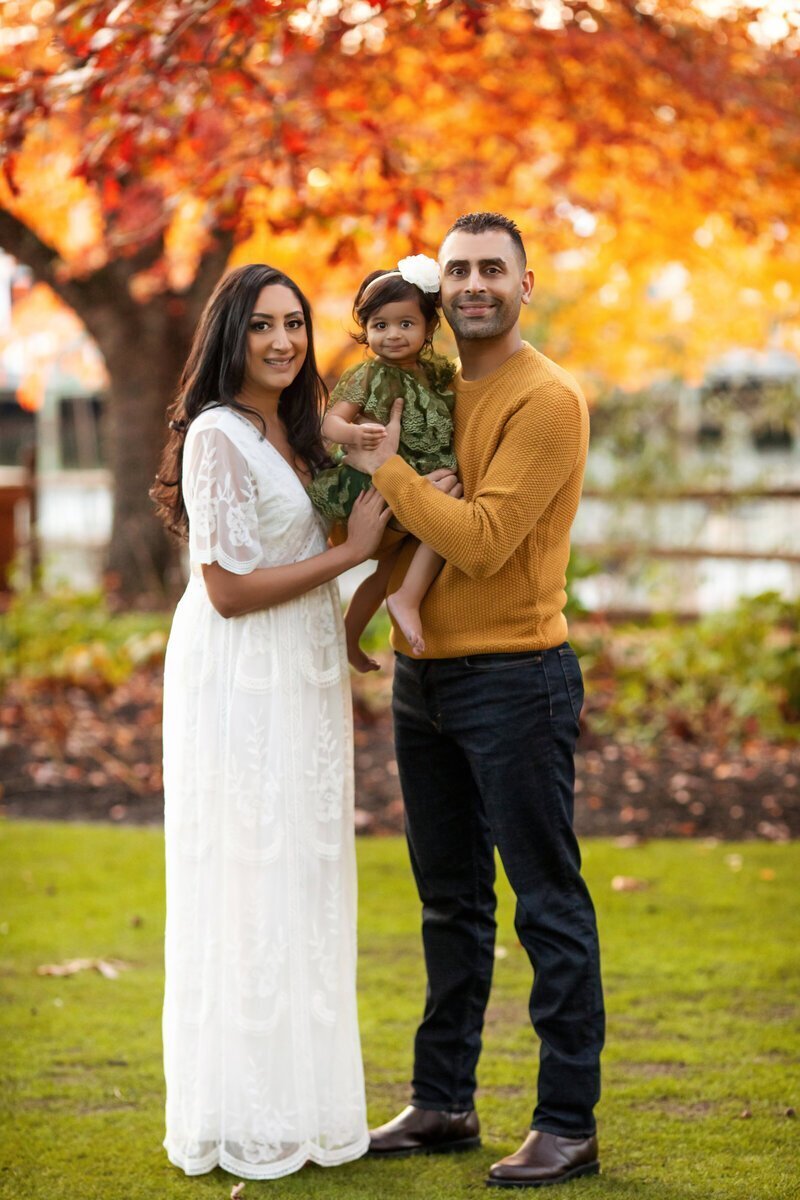 family photography new jersey of family with kid