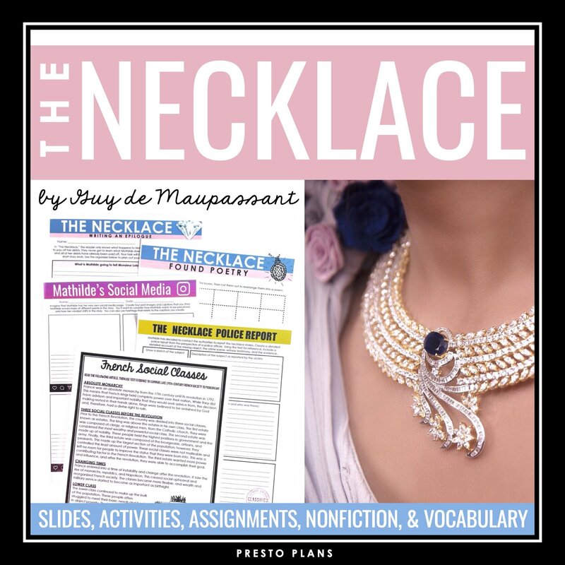 1 The Necklace by Guy de Maupassant