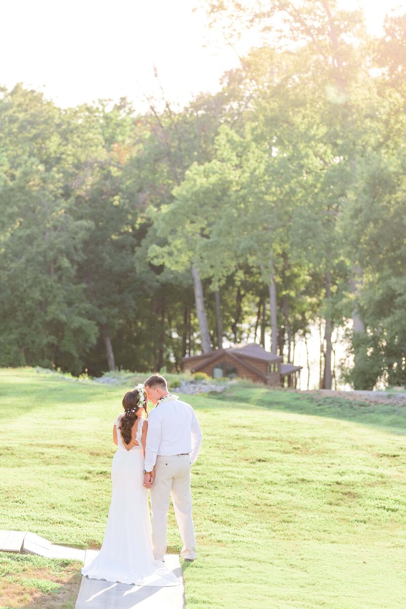 A beautiful wedding photo at Camelot Meadows.